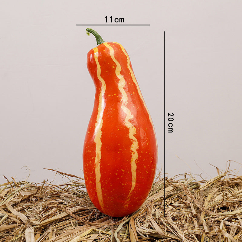 Halloween Simulation Foam Pumpkin Model