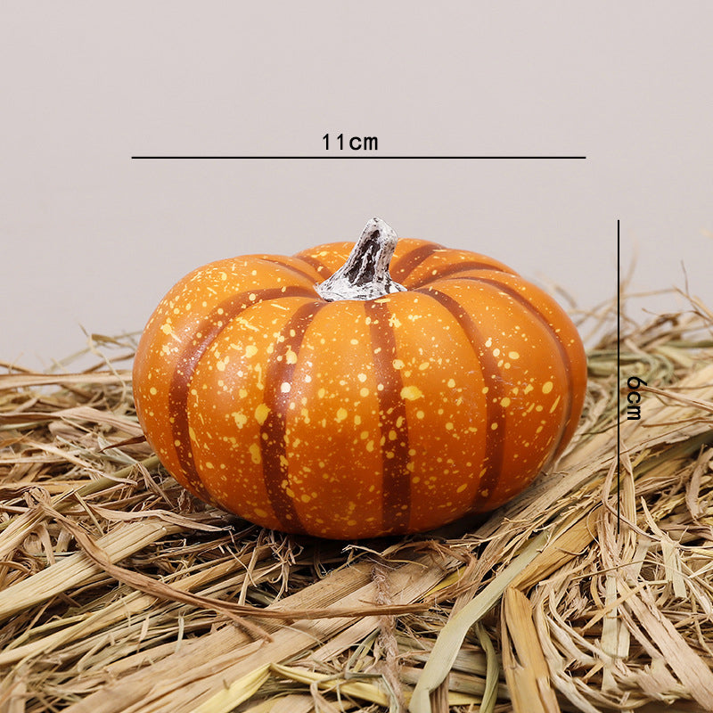 Halloween Simulation Foam Pumpkin Model