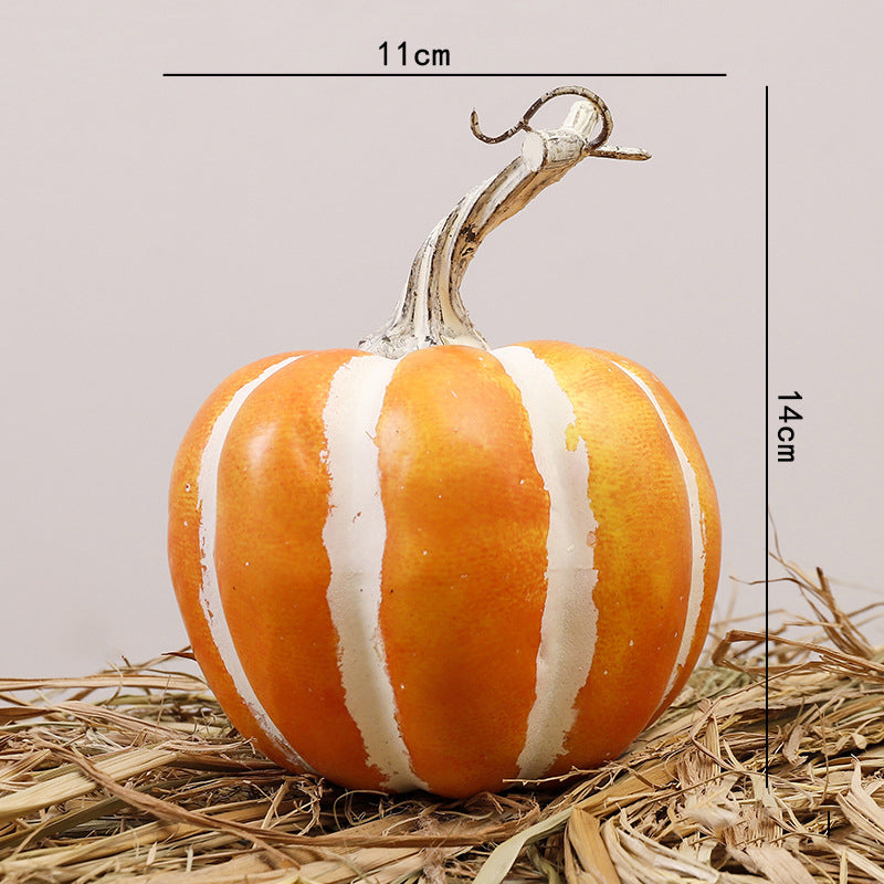 Halloween Simulation Foam Pumpkin Model