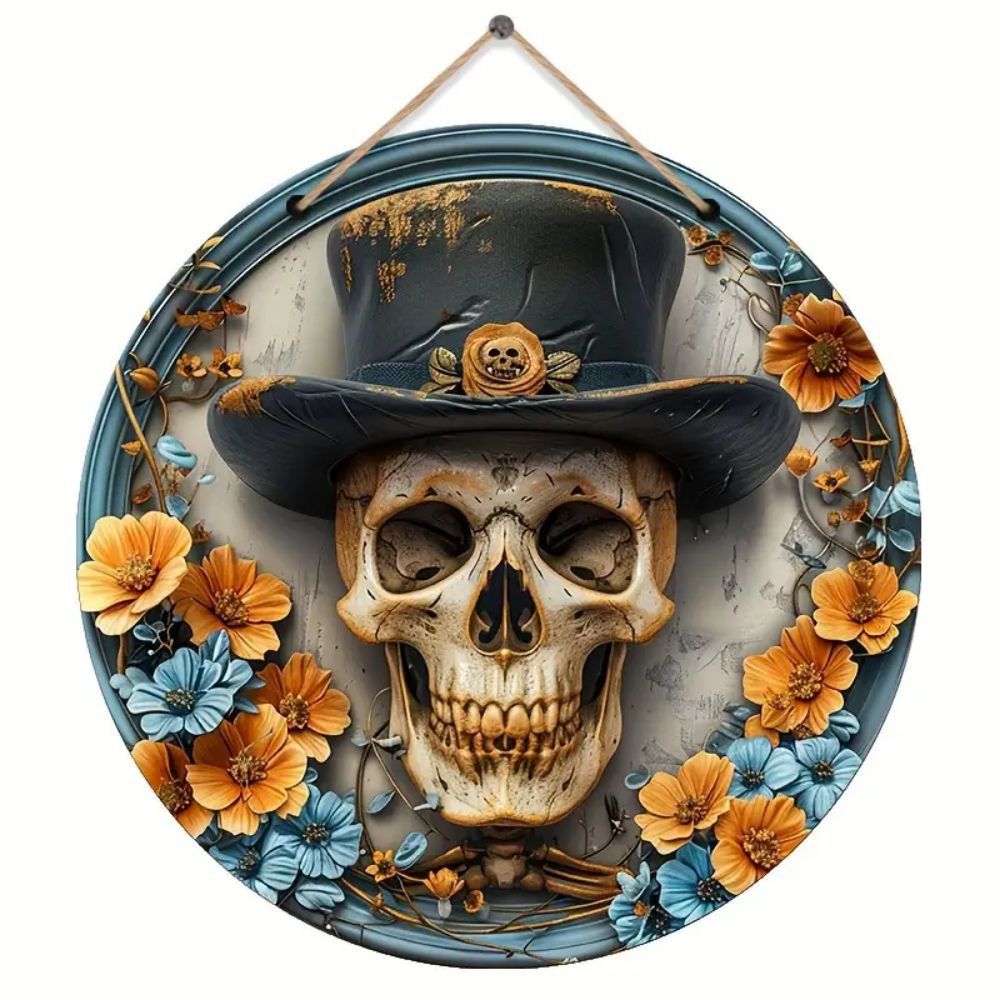 Halloween Wooden Doorplate Decorations