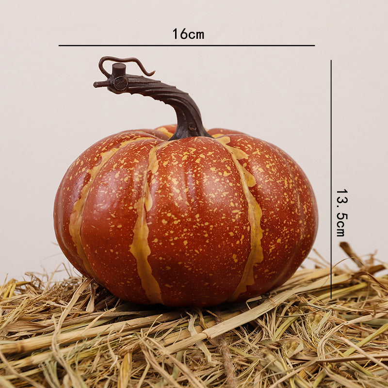 Halloween Simulation Foam Pumpkin Model