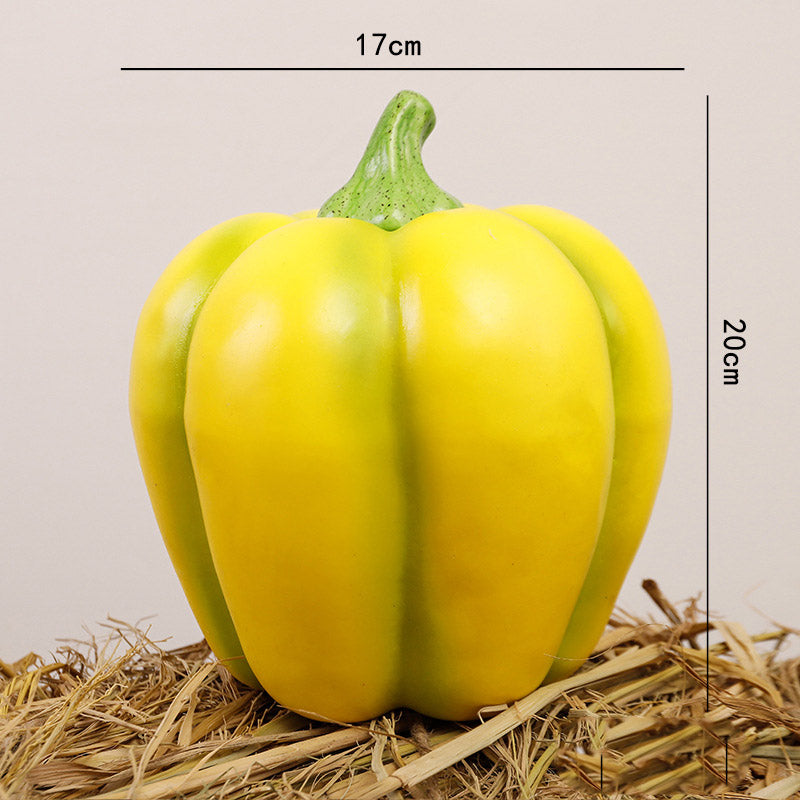 Halloween Simulation Foam Pumpkin Model