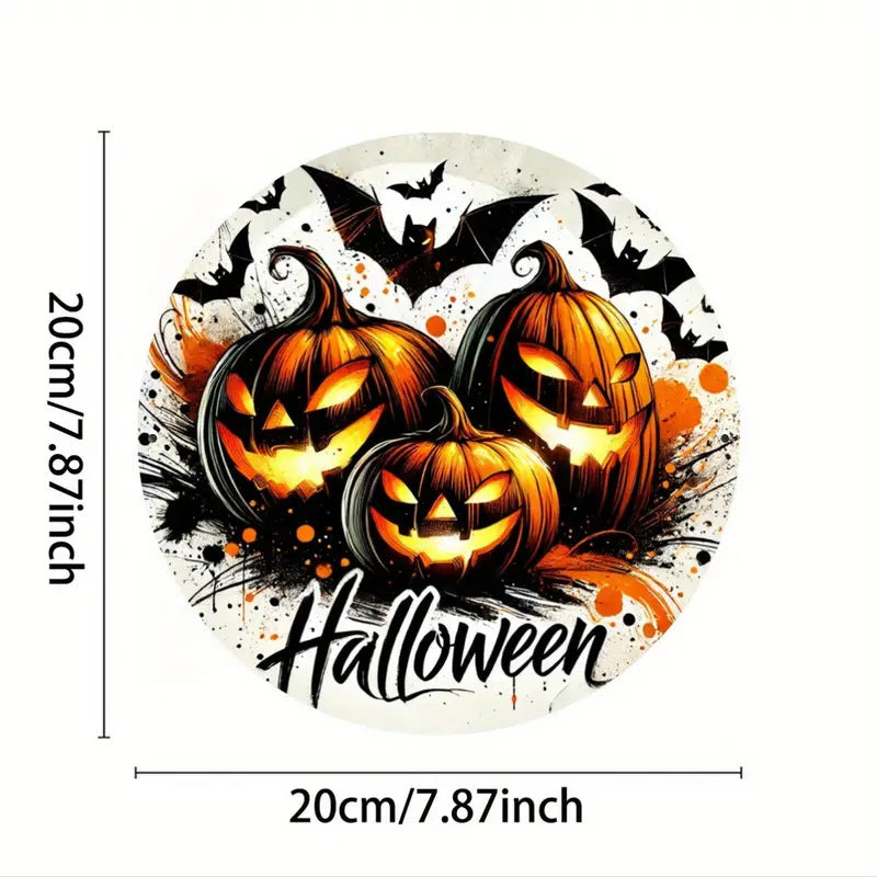 Halloween Wooden Doorplate Decorations