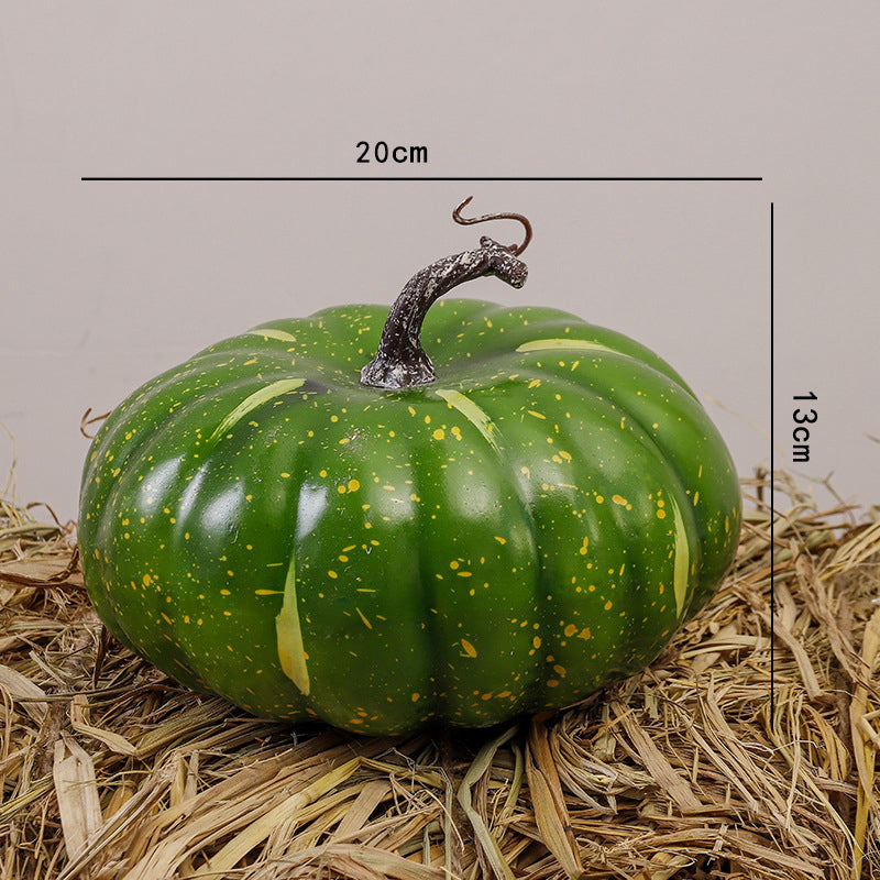 Halloween Simulation Foam Pumpkin Model