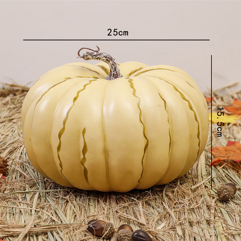 Halloween Simulation Foam Pumpkin Model
