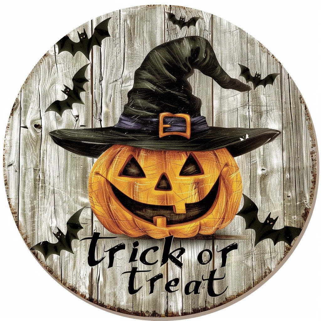 Halloween Wooden Doorplate Decorations