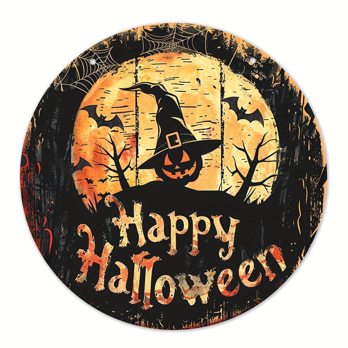 Halloween Wooden Doorplate Decorations