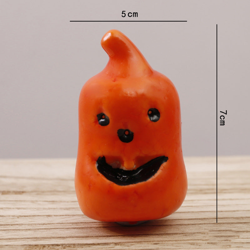 Halloween Simulation Foam Pumpkin Model