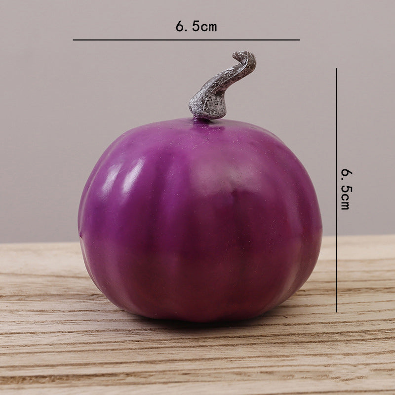 Halloween Simulation Foam Pumpkin Model