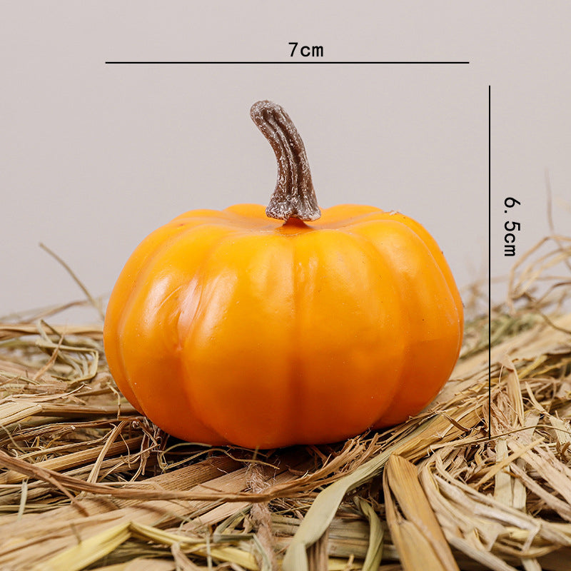 Halloween Simulation Foam Pumpkin Model
