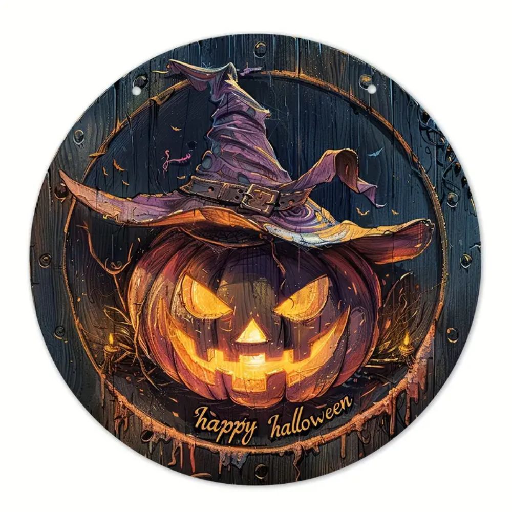 Halloween Wooden Doorplate Decorations