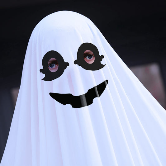Halloween Children's Adult White Ghost Cloak