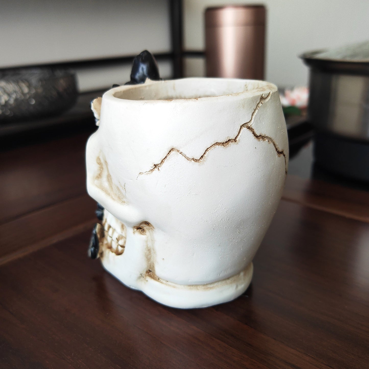 Halloween Butterfly Skull Ornaments