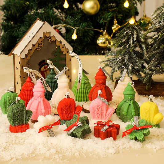 Holiday Shape Scented Candle Collection