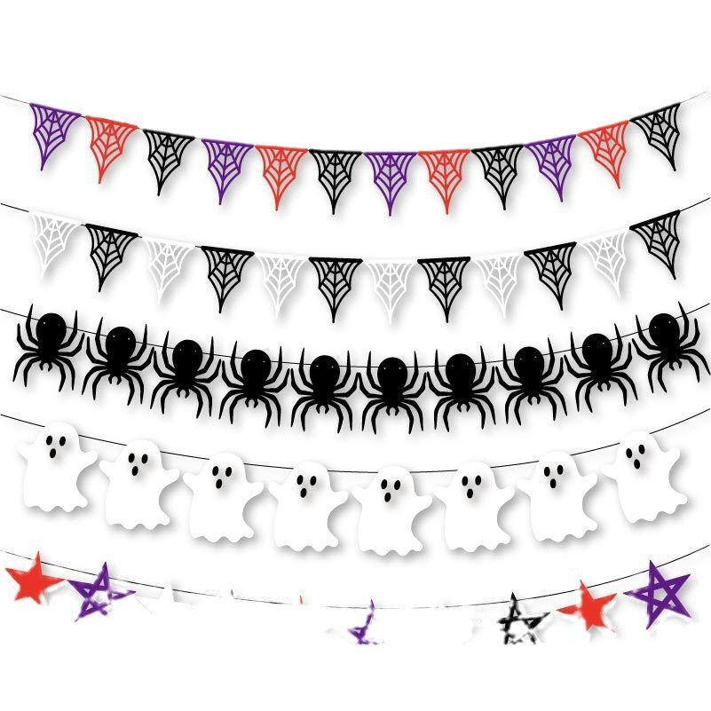 Halloween Party Decoration Flag Banner