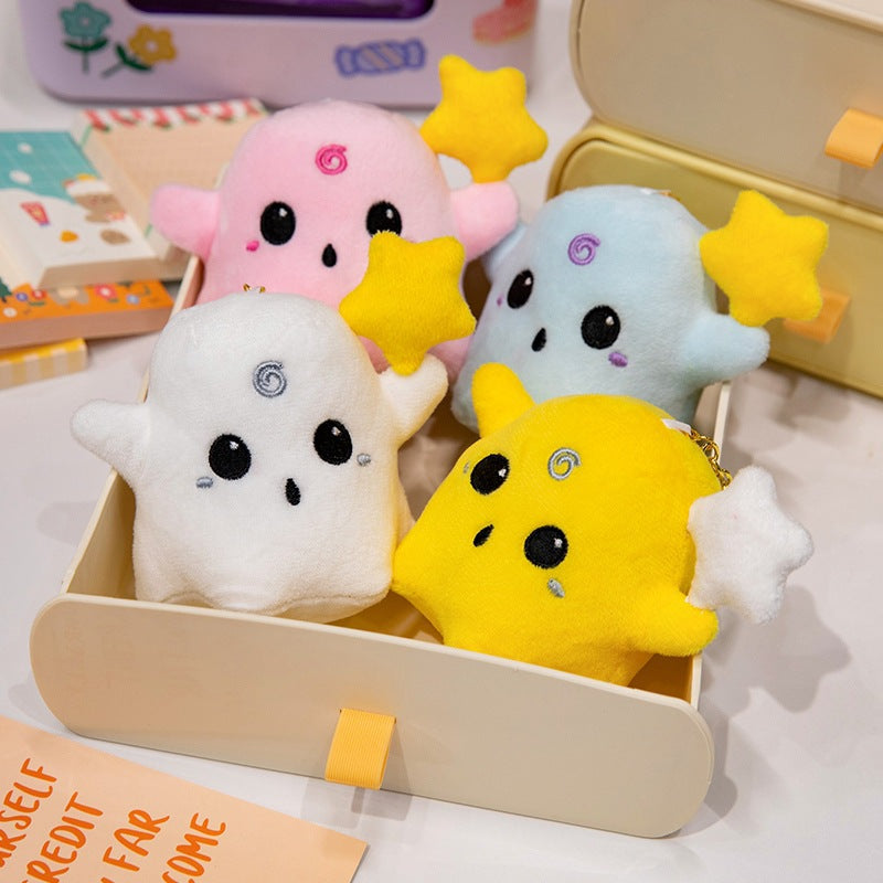 Funny Plush Colorful Ghost Doll