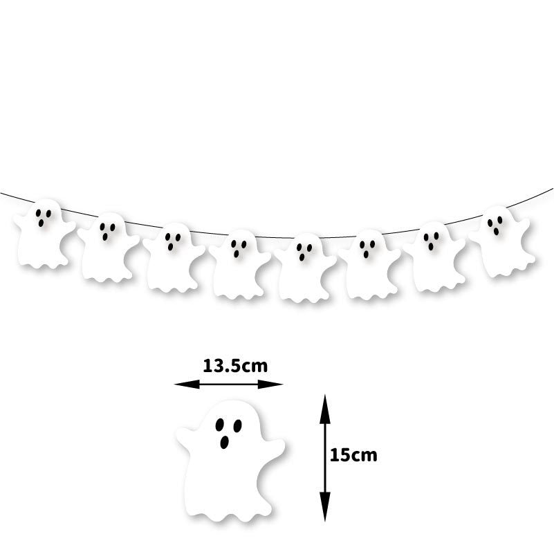 Halloween Party Decoration Flag Banner